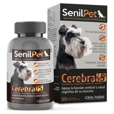 SENILPET CEREBRA 5X60COMP -  RAZA CHICA