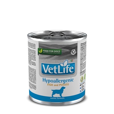 VET LIFE WF DOG HYPOALLERGENIC FISH