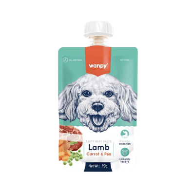 WANPY SNACK DOG - LAMB - TASTY MEAT PASTE
