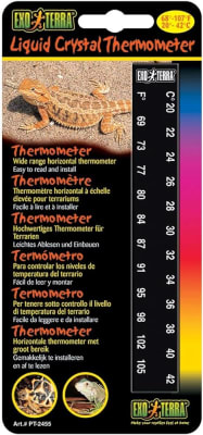 EXO TERRA TERMOMETRO CRISTAL LIQUIDO