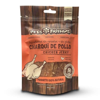 ALIMENTO 100% NATURAL CHARQUI DE POLLO
