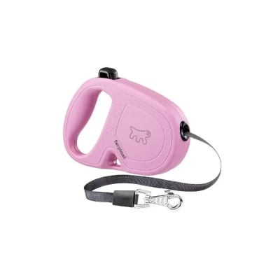 Fp Flippy One, Correa Retractil En Cinta, 4 Mt, S, Rosado