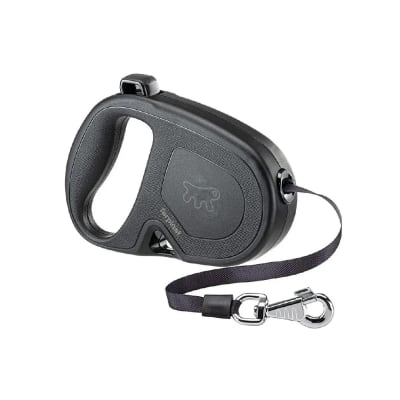 Fp Flippy One, Correa Retractil En Cinta, 5 Mt, L, Negro