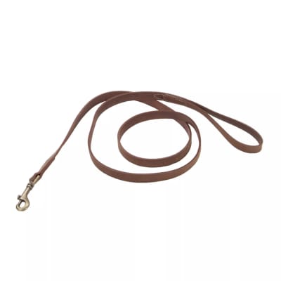 COASTAL CIRCLE-T TRAILLA CUERO RUSTICO CHOCOLATE 1.8M