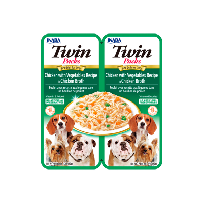Twins Packs Chicken with Vegetables & Be
