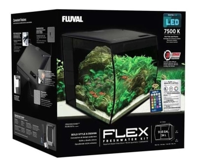 FLUVAL FLEX ACUARIO NEGRO 123 L