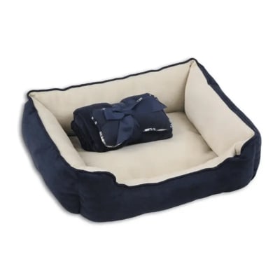 PAWISE 3EN1 CAMA/MANTA/COJIN AZUL