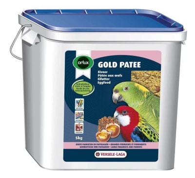 ALIMENTO GOLD PATEE PERICOS Y LOROS ORLUX (5 KG)
