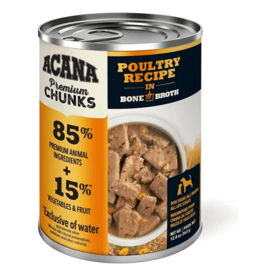 ACANA LATA PARA PERROS POULTRY IN BONE BROTH 360 GR
