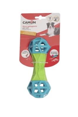 JUGUETE PERRO MANCUERNA PORTAGOLOSINA FLOTANTE (18 cm)