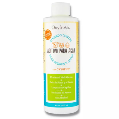 Limpieza dental para perros Aditivo Para Agua 237ml Oxyfresh