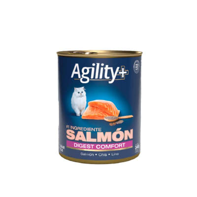 AGILITY LATA GATO ADULTO DIGEST COMFORT SALMON 340 GR