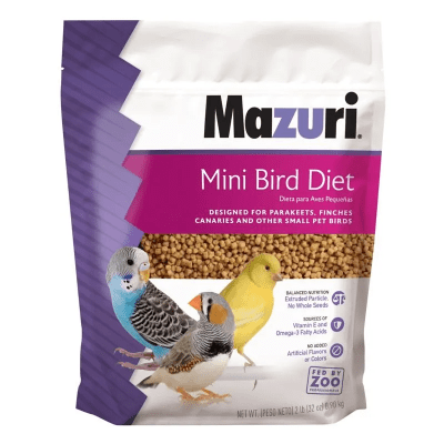 MAZURI SMALL MINI BIRD DIET (0,9 KG)