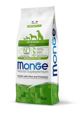 Monge All Breeds Adult Rabbits 12 kg