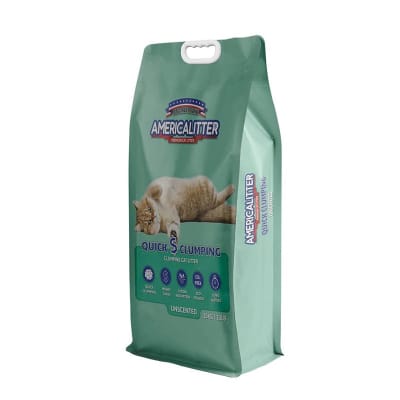 ARENA AMERICA LITTER QUICK CUMPING SIN AROMA 15 KG
