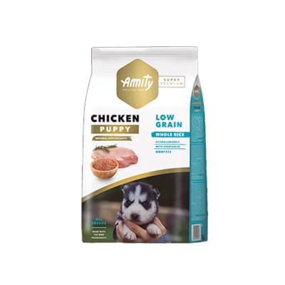 AMITY SP LOW GRAIN CHICKEN PUPPY 4 KG