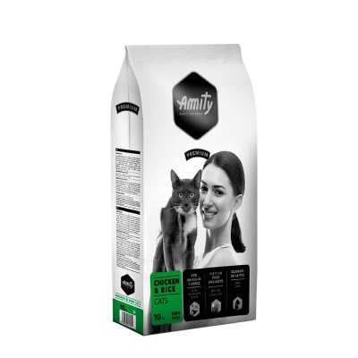 AMITY PREMIUM GATO ADULOT POLLO & ARROZ 10 KG