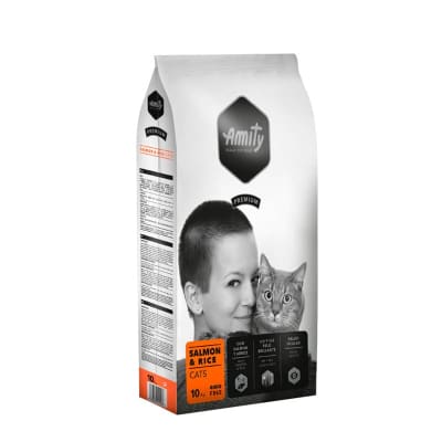 AMITY PREMIUM GATO ADULTO SALMÓN & ARROZ 10 KG