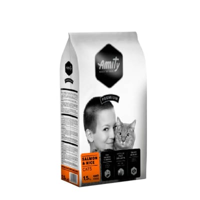 AMITY PREMIUM GATO ADULTO SALMÓN & ARROZ 1.5 KG