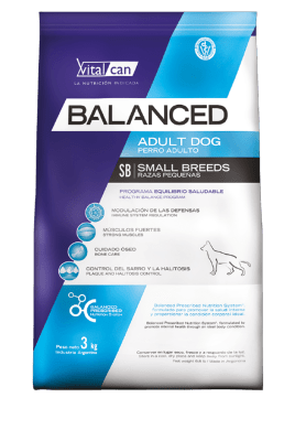 Balanced Perro Adulto Raza Pequeña x 3 Kg