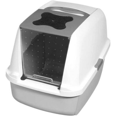 CATIT BAÑO CON CUBIERTA GRIS
