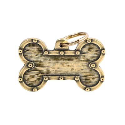 PLACA BIG BONE BRONX FUTURISTIC ENGLISH BRASS