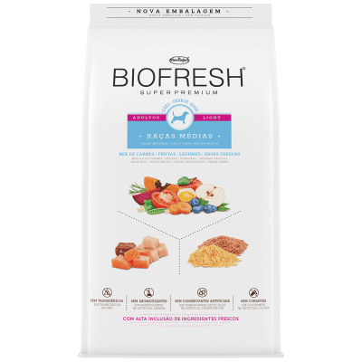 BIOFRESH PARA PERROS - ADULTOS LIGHT RAZAS MEDIANAS 10,1kg