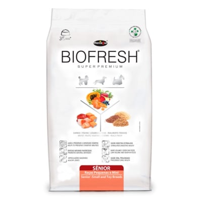 BIOFRESH PARA PERROS - SENIOR DE RAZAS PEQUEÑAS Y MINI 10,1kg