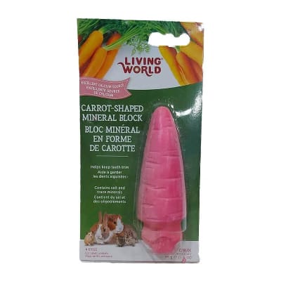 LIVING WORLD BLOQUE MINERA ZANAHORIA 39GR