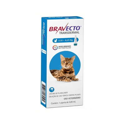 BRAVECTO GATOS 250 MG (2,8-6,25 KG)