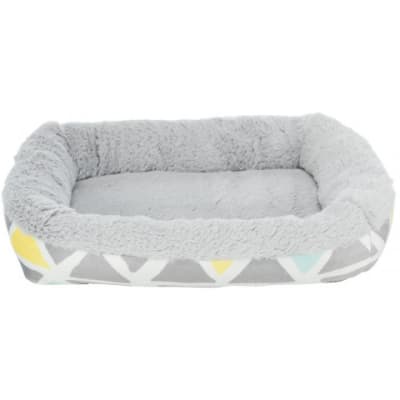 TX CAMA RECTANGULAR DE FELPA PEQ ANIMALES, 30x6x22 cm