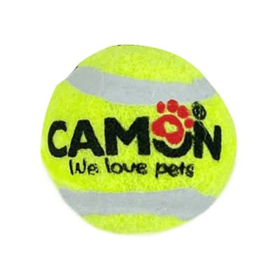 JUGUETE PERRO PELOTA TENIS CON SONIDO (6,2 CM)