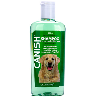 CANISH SHAMPOO EXTRACTO DE HIERVAS 390 ML