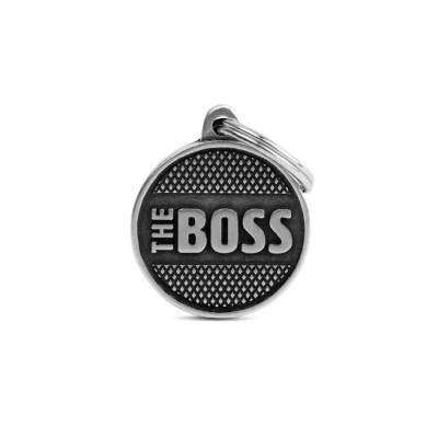 PLACA MEDIUM ROUND BRONX RHOMBUS ENGLISH BRASS