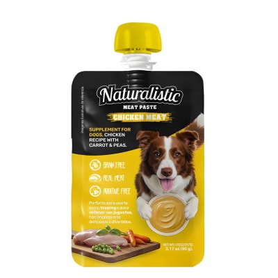 NATURALISTIC MEAT PASTE CHICKEN 90 GR