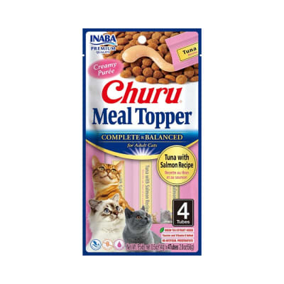 CHURU MEAL TOPPER ATUN SALMON 4P