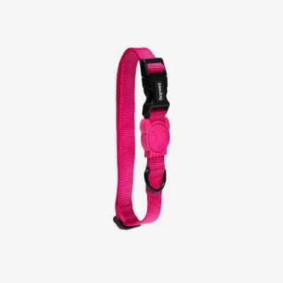 PINK LED COLLAR MEDIUM