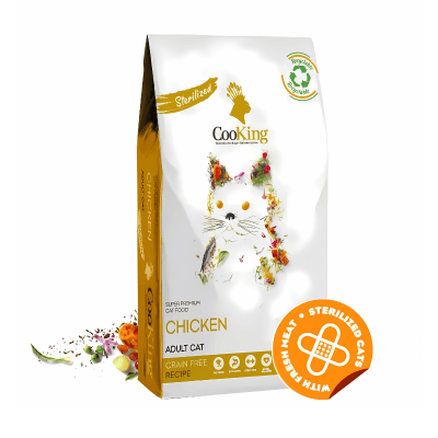 Cooking Adulto Esterilizado Alimento Para Gatos 2kg