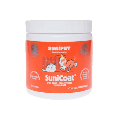 SUNICOAT PIEL Y PELAJE 140 GR (70 GOMITAS)