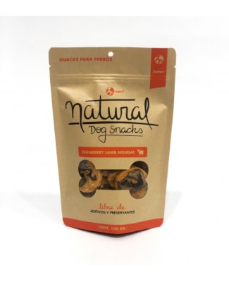 NATURAL CRANBERRY LAMB NOUGAT (100 GR)