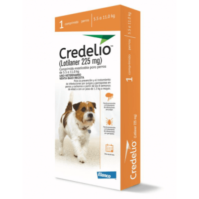 Credelio 5,5 - 11 Kg Unidad 1 Comprimido