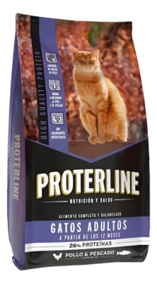 PROTERLINE GATOS ADULTOS POLLO Y PESCADO 10KG