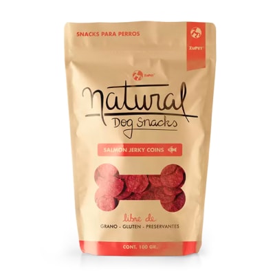 NATURAL SALMON JERKY SLICES (100 GR)