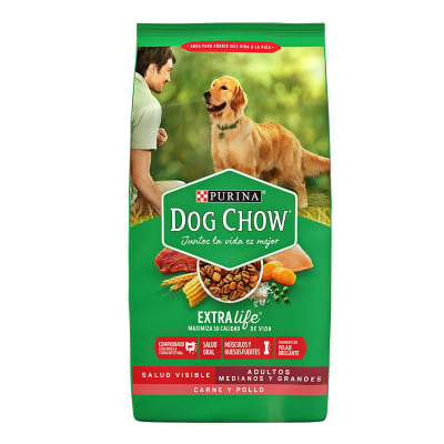 DOG CHOW PERRO ADULTO MEDIANO / GRANDE 16.5 KG