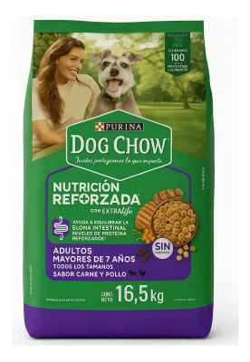 DOG CHOW SENIOR LONGEVITY 7+ 16.5 KG