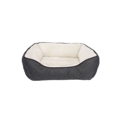 DOGIT DREAMWELL CAMA RECTANGULAR GRIS/BLANCO