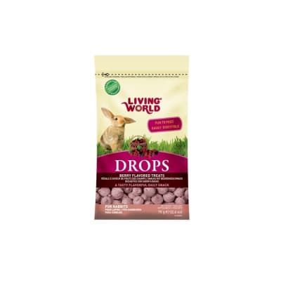 LIVING WORLD DROPS CONEJO ZANAHORIA 75 GR