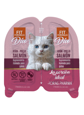 FIT SNACK DUO PARA GATOS POLLO SALMON 35 GR
