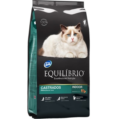 F EQUILIBRIO GATO ADULTO CASTRADO+7 ANOS 1,5 KG