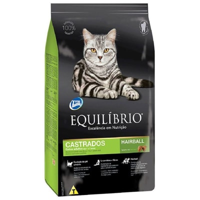 F EQUILIBRIO GATO ADULTO CASTRADO 1-7 ANOS 1,5 KG